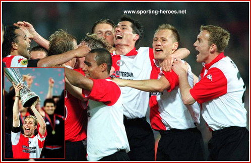 Tomasz Rzasa - Feyenoord - UEFA Beker Finale 2002