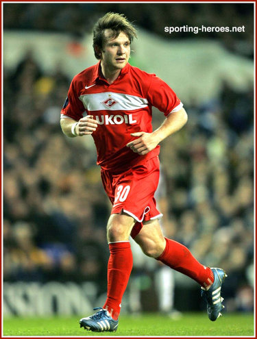 Ivan Saenko - Spartak Moscow - UEFA Cup 2008/09