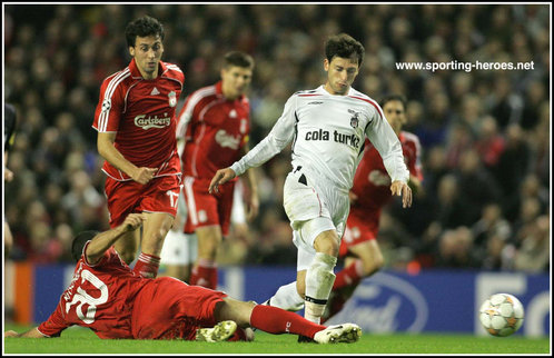 Mehmet Sedef - Besiktas - UEFA Sampiyonlar Ligi 2007/2008