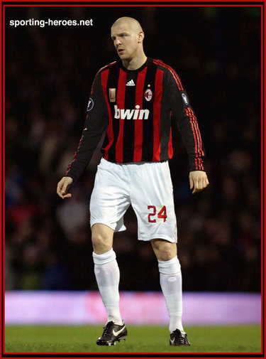 Philippe Senderos - Milan - Coppa UEFA 2008/09
