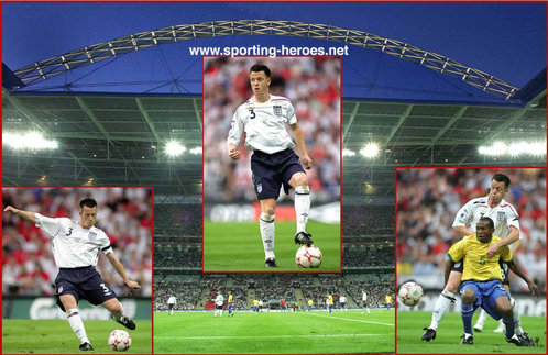 Nicky Shorey - England - England 1 Brazil 1 (First international at 'new' Wembley)