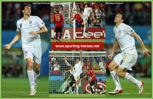 Luca Toni - Italian footballer - UEFA Campionato del Europea 2008 (Spagna)