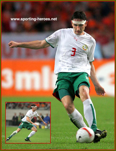 Aleksandar Tunchev - Bulgaria - UEFA European Championships 2008 Qualifying