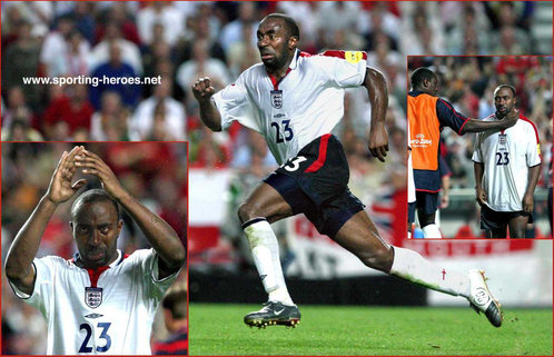 Darius Vassell - England - UEFA European Championships 2004.