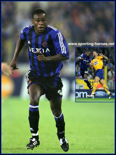 Jeanvion Yulu-Matondo - Brugge (Club Brugge) - UEFA Champions League 2005/06