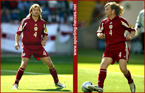 Mihails Zemlinskis - Latvia - UEFA European Championships 2004