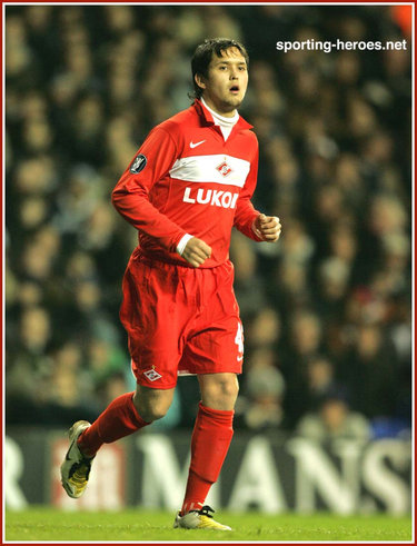 Alexander Zotov - Spartak Moscow - UEFA Cup 2008/09