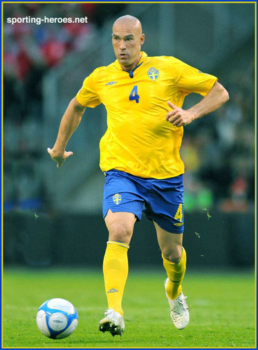 Daniel Majstorovic - Sweden - FIFA VM-kval 2010