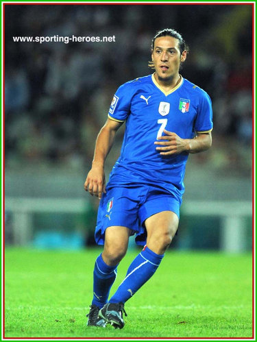 Mauro Camoranesi - Italian footballer - FIFA Campionato del Mondo 2010 qualifica