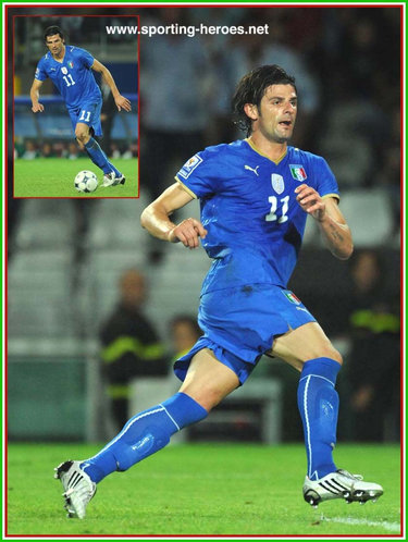Vincenzo Iaquinta - Italian footballer - FIFA Campionato del Mondo 2010 qualifica