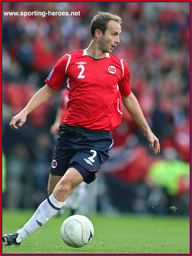Jon Inge HOILAND - Norway footballer - FIFA Verden Kopp 2010 kvalifikasjon