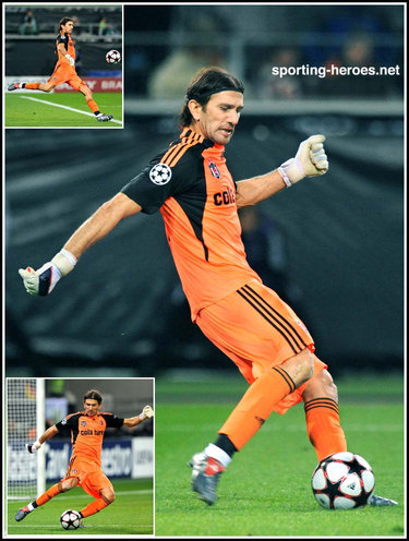 Rustu Recber - Besiktas - UEFA Sampiyonlar Ligi 2009/10 Champions League.