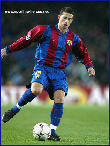 Fabio Rochemback - Barcelona - UEFA Champions League 2002/03