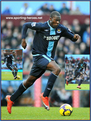Frank Nouble - West Ham United - Premiership Appearances