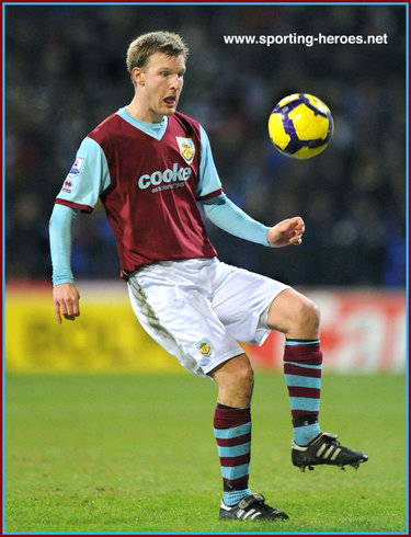 Christian Kalvenes - Burnley FC - League Appearances