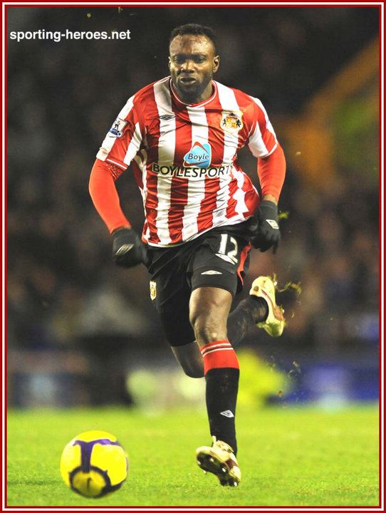 John MENSAH League Appearances Sunderland FC