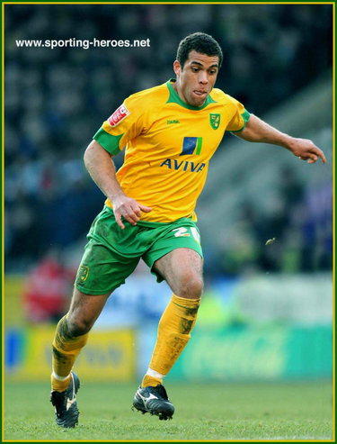 Darel Russell - Norwich City FC - League Appearances