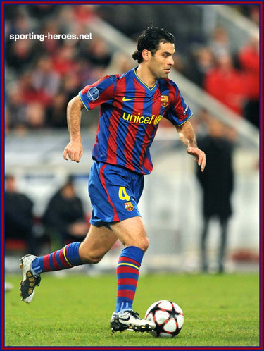 Rafael Marquez - Barcelona - UEFA Champions League 2009/10
