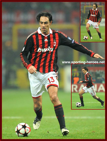 Alessandro Nesta - Milan - UEFA Champions League 2010/2008/2006.