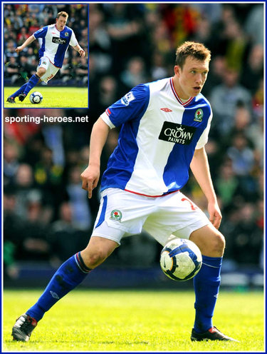 Phil Jones - Blackburn Rovers - Premiership Appearances