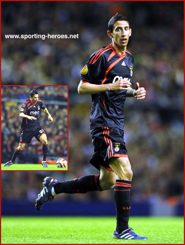 Angel Di Maria - Benfica - UEFA Europa League 2009/10