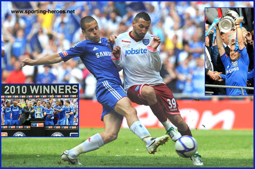 Joe Cole - Chelsea FC - 2010 and 2007 F.A. Cup Finals.