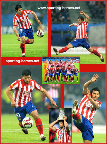 Sergio Aguero - Atletico Madrid - Final Copa de la UEFA 2010 (& Champions League).