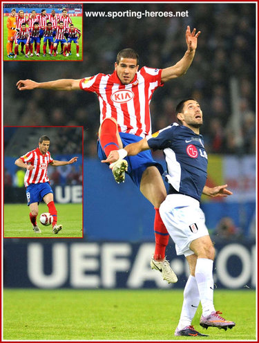 Alvaro Dominguez - Atletico Madrid - Final Copa de la UEFA 2010