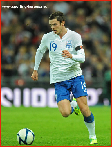 Adam Johnson - England - England International Caps.