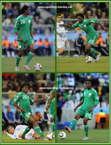 Dickson Etuhu - Nigeria - FIFA World Cup 2010