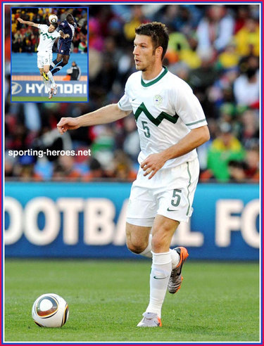 Bostjan Cesar - Slovenia - FIFA World Cup 2010