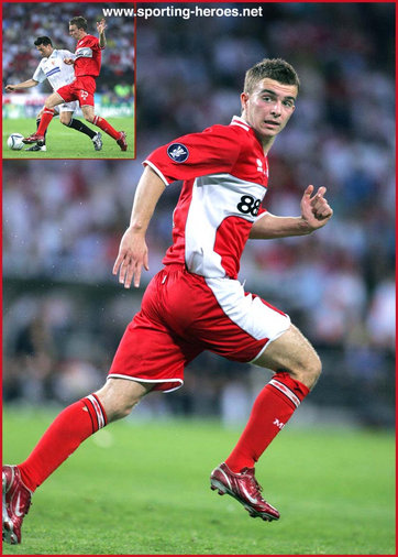 James MORRISON - Middlesbrough FC - UEFA Cup Final 2006