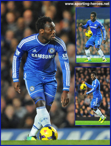 Michael Essien - Chelsea FC - Premiership Appearances