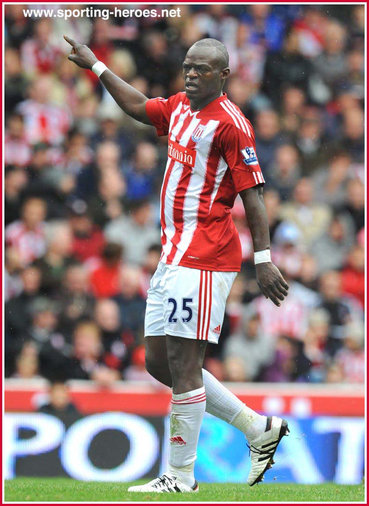 Abdoulaye Faye - Stoke City FC - Premiership appearances