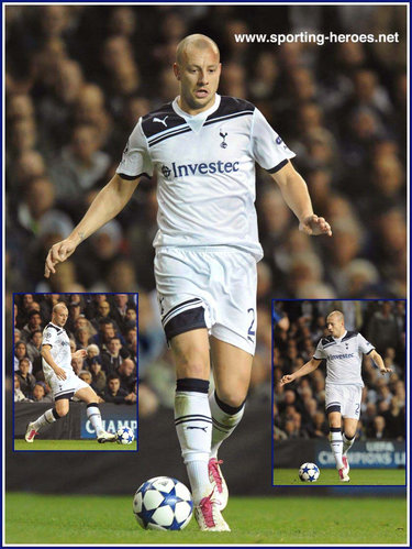 Alan Hutton - Tottenham Hotspur - UEFA Champions League 2010/11
