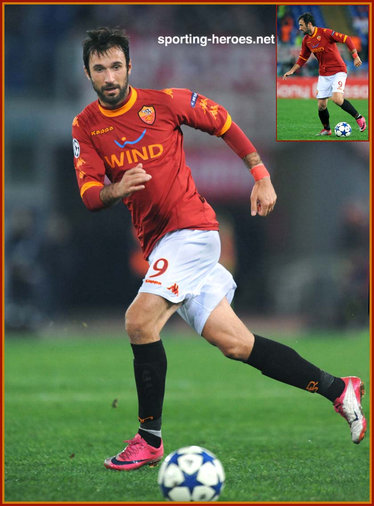 Mirko Vucinic - Roma  (AS Roma) - UEFA Champions League 2010/11