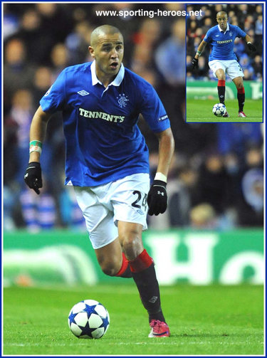 Madjid Bougherra - Glasgow Rangers - UEFA Champions League 2010/11