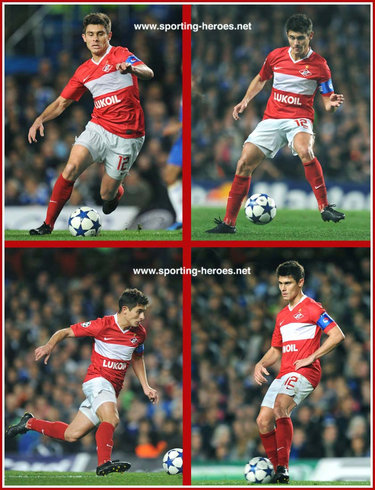 ALEX (Raphael Meschin) - Spartak Moscow - UEFA Champions League 2010/11