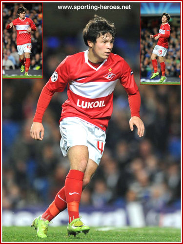 Aleksandr KOZLOV - Spartak Moscow - UEFA Champions League 2010/11