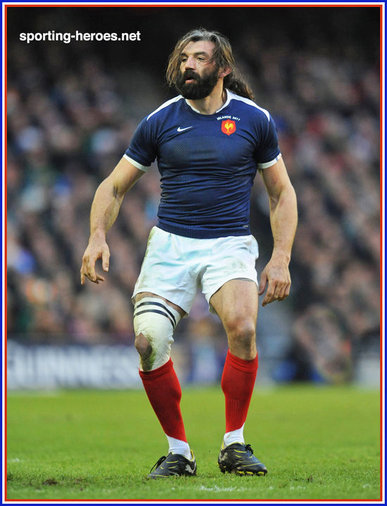 Sebastien Chabal - France - International rugby union caps for France.