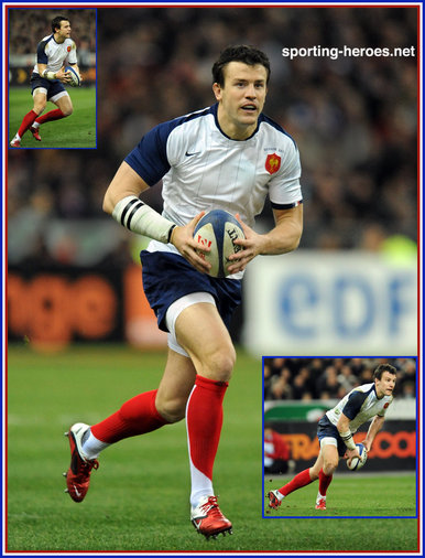 Damien Traille - France - French International Rugby Caps.