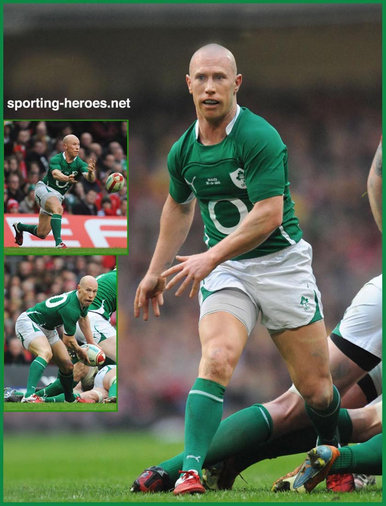 Peter Stringer - Ireland (Rugby) - International rugby caps for Ireland.