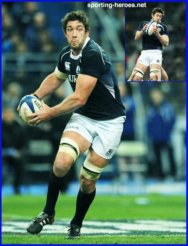 Nathan Hines - Scotland - International rugby caps for Scotland.