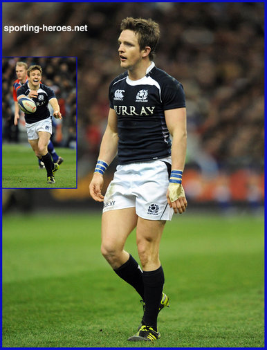 Rory Lawson - Scotland - International Rugby Caps.