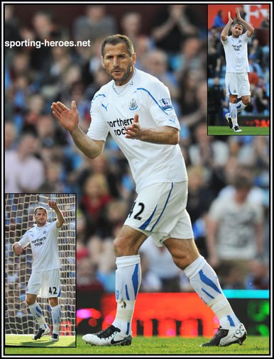 Shefki Kuqi - Newcastle United - Premiership Appearances