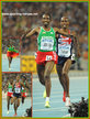 Ibrahim JEILAN - Ethiopia - Ibrahim Jelian wins the World 10,000 Championship.