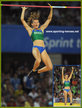 Fabiana MURER - Brazil - 2011 World pole vault Champion in Daegu.