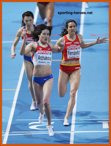 Nuria Fernandez - Spain - 2010 & 2012 European 1500m Champion.
