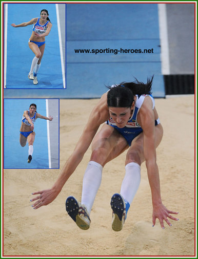 Simona La-Mantia - Italy - 2011 European Indoors Triple Jump Gold.