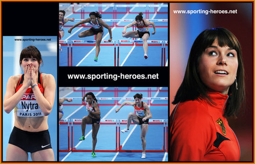 Carolin Nytra - Germany - 2011 European Indoors 60m Hurdles Gold.